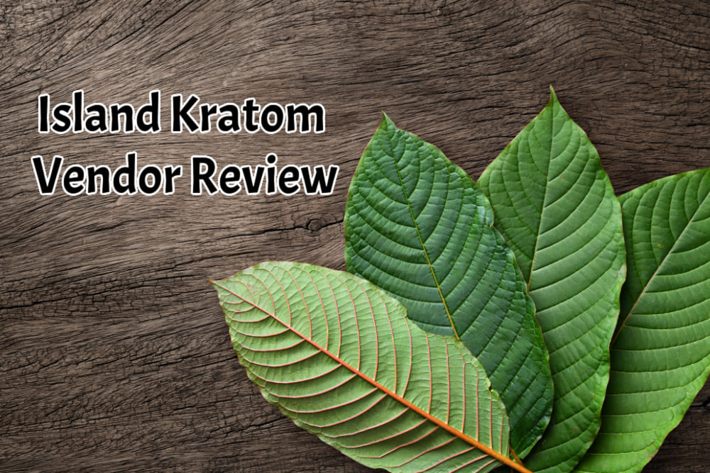 banner of island kratom vendor review